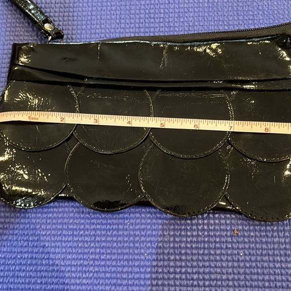 Patent Leather Mini-purse Wristlet - Picture 6 of 6